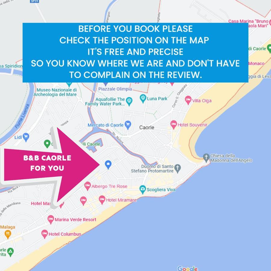 B&B Caorle For You Bagian luar foto